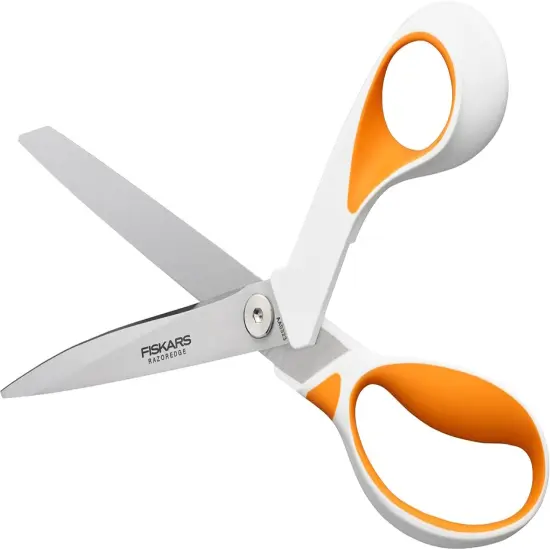 RazorEdge Fabric Scissors - 9" Heavy Duty Fabric Shears with SoftGrip Ergonomic Handle, Premier Grade Stainless Steel Blades {5}