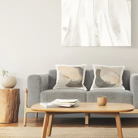 Stupell Industries Shadowed Swoop Abstracts 2pc Decorative Printed Throw Pillow Set Design by Noah Bay, 18 x 7 x 18 {2}