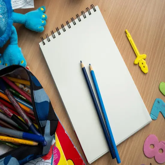 Sketch Pads for Kids, 6x9 inch, 100 Pages, 4 Pack Children Drawing Pads, Spiral Bound Sketch Books, Blank Art Pads for Drawing and Coloring, Doodle Paper Pads {3}