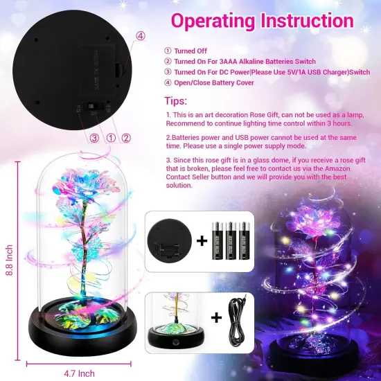 Rotating Mothers Day Flower Gifts for Mom {2}