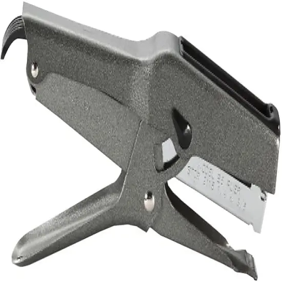 Office B8 Heavy Duty All Metal 45 Sheet Plier Stapler, 210 Stapler Capacity, Full-Strip, Black {2}