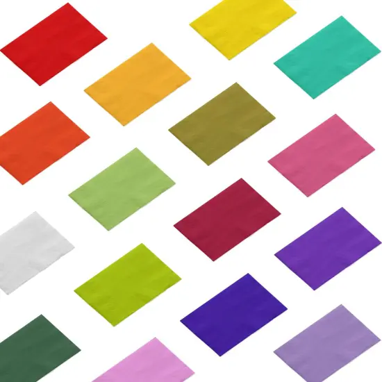 24 Colors Paper Napkins Guest Paper Disposable Towels Napkin Paper Hand Towels for Wedding, Dinner, Birthday Party, Dessert Cocktail & Kitchen Napkins(120 Count, 13 * 16inch) {2}