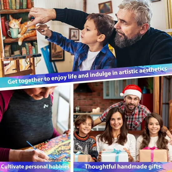 Flowers Paint by Numbers Kit for Adults, Paint by Number Abstract Flowers, Paint by Numbers Kit for Adults Beginner for Gift and Home Wall Decor {4}