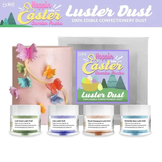 Bakell - Hoppin Into Easter Luster Dust Combo Pack Collection C (4 PC SET) {1}