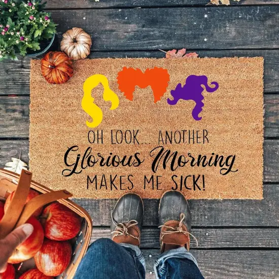 Halloween Stencils for Door Mats(Halloween Doormat 02) {2}