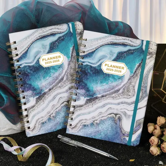 Planner 2025-2026 - 2025-2026 Weekly and Monthly Calendar from July 2025 to June 2026, Academic Planner 2025-2026 with Inner Pocket, Colorful Tabs, 6.4'' x 8.5'' {2}