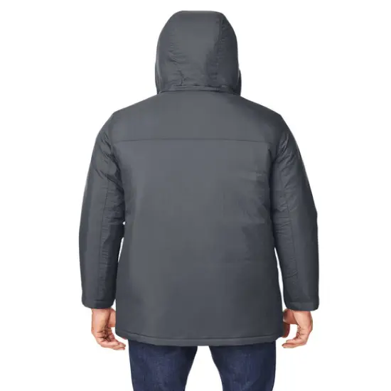 CORE365&reg; Men's Inspire 3-in-1 Jacket with Insulated Liner CARBON/BLACK {6}