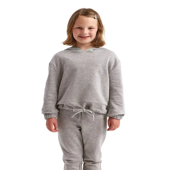 TriDri &reg; Youth Maria Hooded Sweatshirt HEATHER GREY {1}
