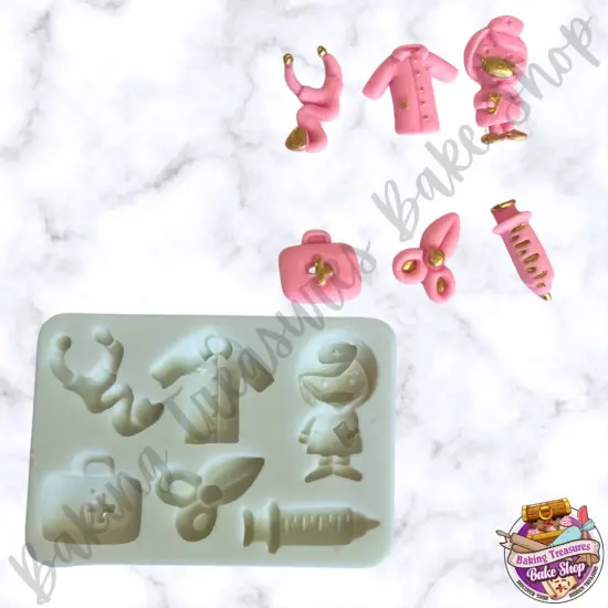 Nurse / Doctor Silicone Mold {1}