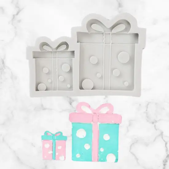 Gift Box Style 3 Silicone Mold {1}