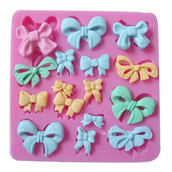 Cute Multi Bows Silicone Mold {1}