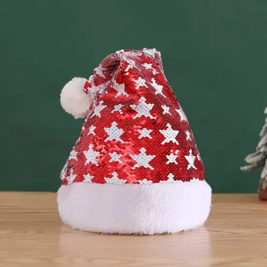 Kitcheniva Flip Sequin Color Changing Christmas Hat {1}