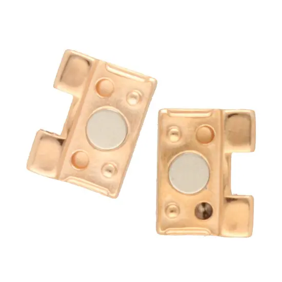Despotiko II, Tila Magnetic Clasp Rose Gold Plated, 1 piece {2}
