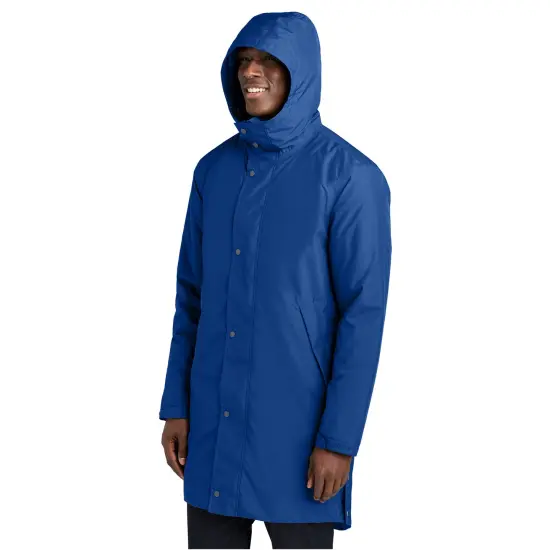 Sport-Tek&reg; Waterproof Insulated Sideline Parka Black {7}
