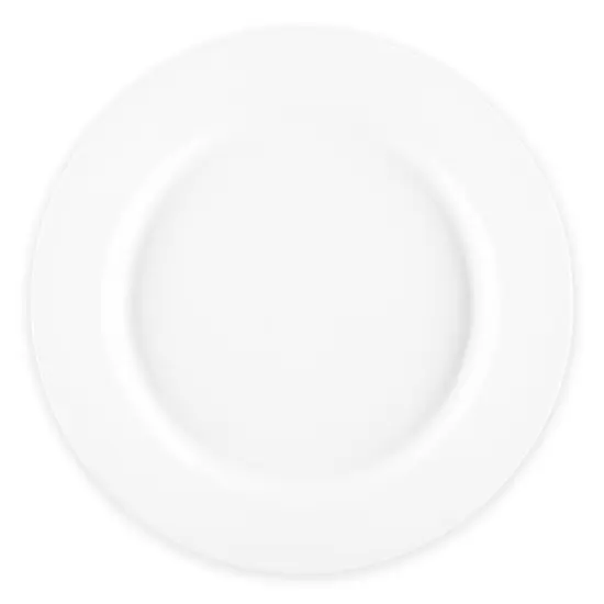 Matte Milk White Round Disposable Plastic Appetizer/Salad Plates - 7.5" (120 Plates) {2}