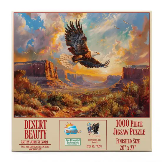 Sunsout Desert Beauty 1000 pc Jigsaw Puzzle 77098 {4}