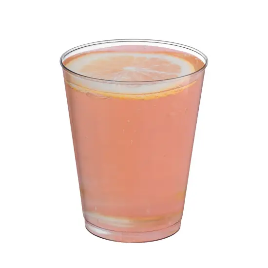 Crystal Clear Round Plastic Disposable Party Cups - 8 oz. (500 Cups) {2}