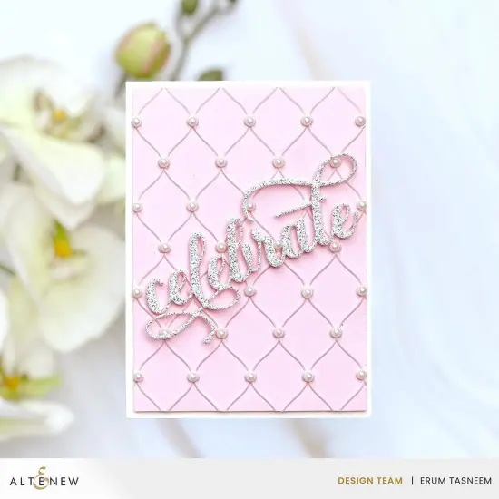 Tufted Elegance 3D Embossing Folder {5}