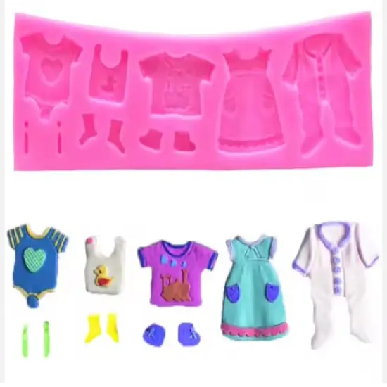 Baby Clothes Silicone Mold {2}
