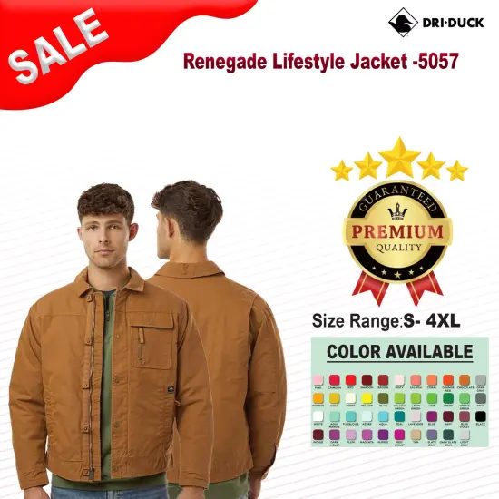 DRI DUCK&reg; Renegade Lifestyle Jacket Charcoal {2}
