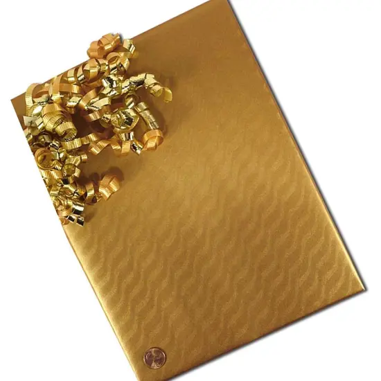 Sand Dunes Embossed Metallic Wrapping Paper 24" x 417" Roll {3}