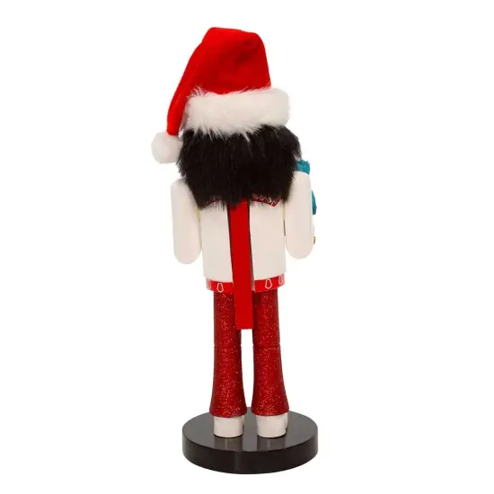 Kurt Adler 10-Inch Elvis Presley&reg; With Teddy Bear Nutcracker {3}