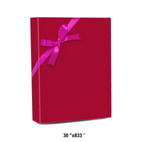 Solid Color Wrapping Paper 30''&times;833' for Stylish Presentation 60 lbs {1}