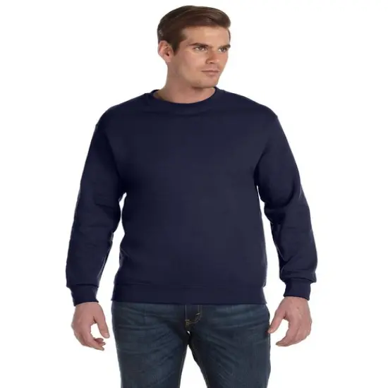 Gildan&reg; Dry Blend Fleece Crew Navy {3}