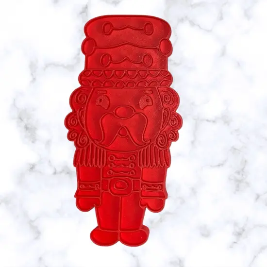 Christmas Nut Crackers Cookie Cutter & Stamp {1}