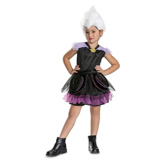 Girl's Toddler Classic Disney's Little Mermaid Ursula Costume {1}