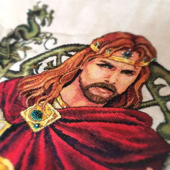 King Arthur 174-Z008 MK Counted Cross Stitch Kit {2}