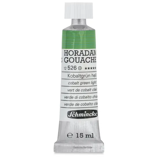 Schmincke Horadam Artist Gouache - Cobalt Green Light, 15 ml tube {1}