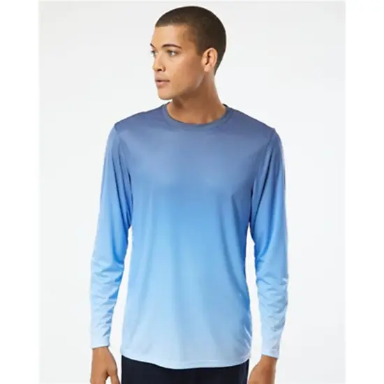 Paragon&reg; Maui Performance Long Sleeve T Shirt Mint Green {3}