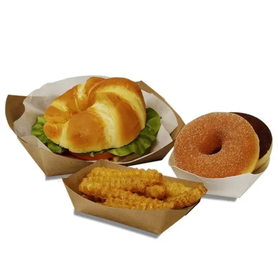 Food Trays &frac12; lb. 4 1/4 '' 3 1/4 '' {2}