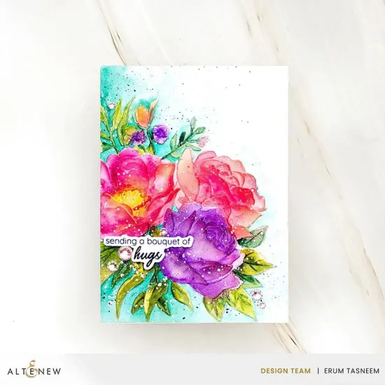 Farmhouse Florals 3D Embossing Folder {3}