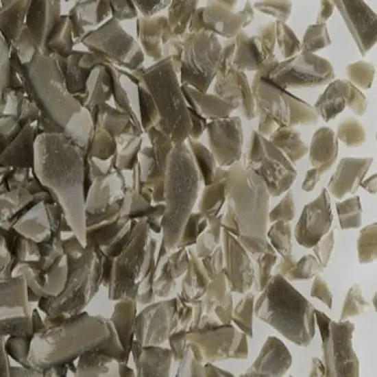 Oceanside Fusible Glass Frit Medium Chocolate Opal 96 COE - 8.5oz Jar (2116) {1}