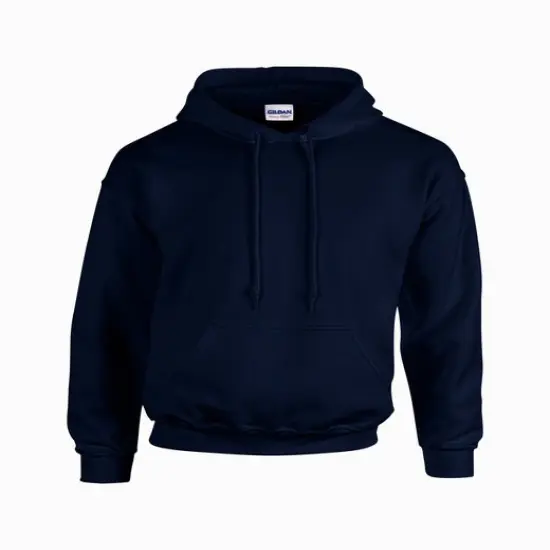 Gildan&reg; Unisex Heavy Blend Long Sleeve Hooded Sweatshirt NAVY {1}