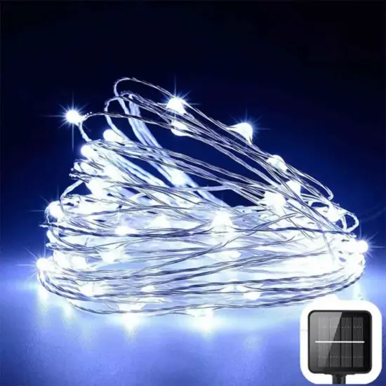Kitcheniva LED Outdoor Solar String Lights Christmas Decor 33 FT {1}