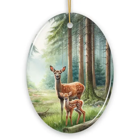 Bambi's Magical Forest Ornament, A Christmas Tribute to Woodland Friends {6}