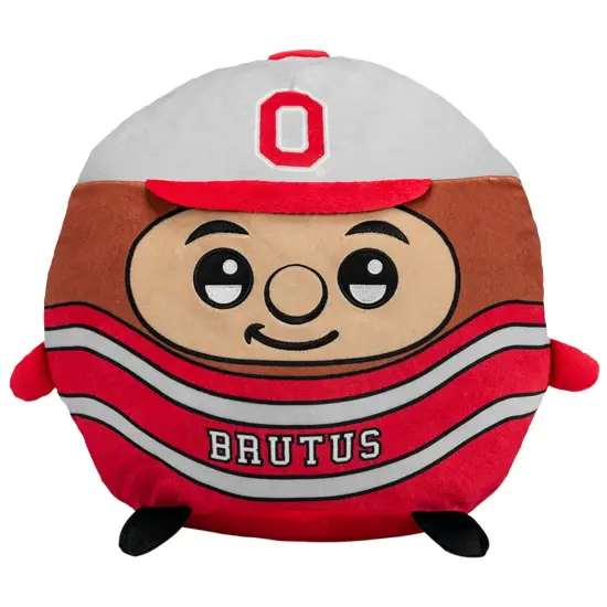 Sleep Squad Ohio State Buckeyes Brutus 12" Kiri Cloud Plushie {1}