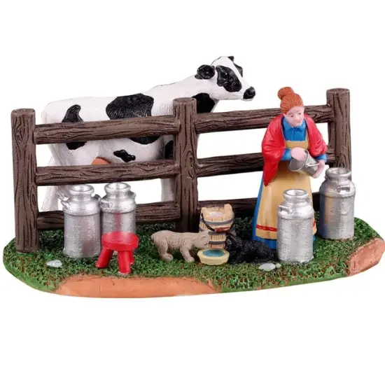 Lemax Victorian Dairy Farmer {1}