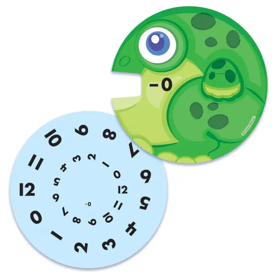 Carson Dellosa Set of Subtraction EZ Spin Wheels, 18 2-Piece Math Manipulatives Covering Mixed Practice and Facts, Educational Toys for Homeschool and Classroom {3}