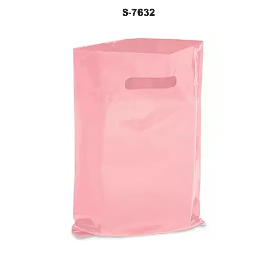 Eco-Friendly 12 x 15" Die Cut Handle Bags for Pink {3}