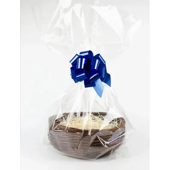 23" x 9" Gusseted Pinched Bottom Basket Bags100 Count for Gifts and Packaging {1}