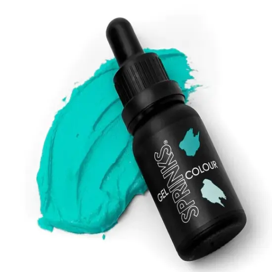 Sprinks Teal Gel Colour - 15ml {2}