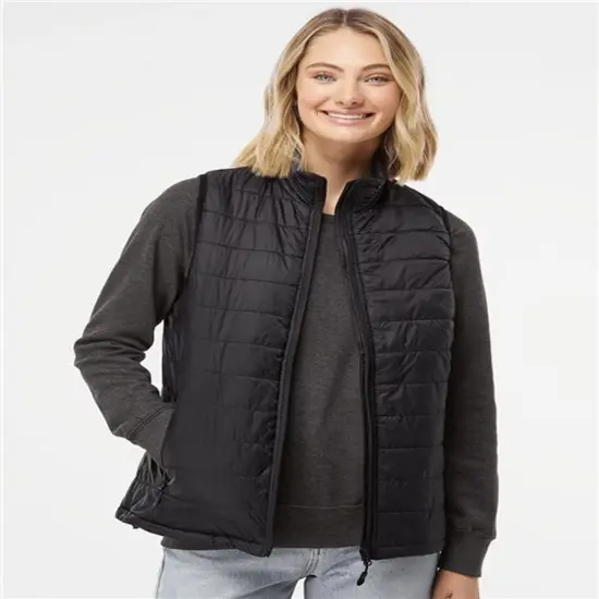 Tasc&reg; Ladies' Quilted Puffer Vest BLACK {3}
