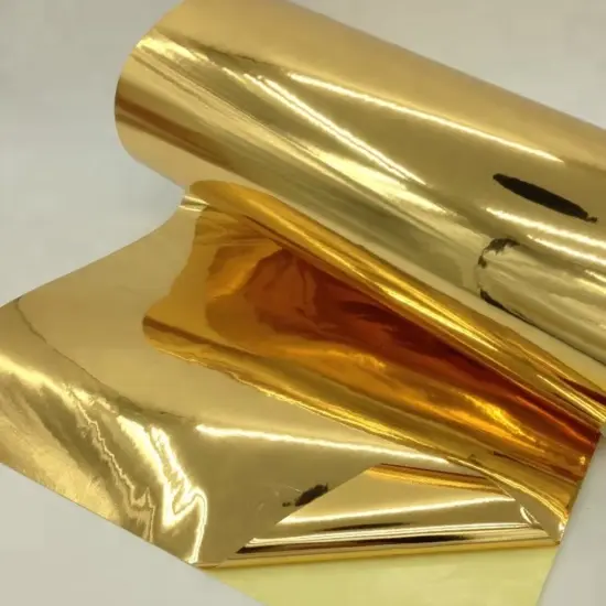 Versatile Reversible Metallic Film Sheets 18" x 30" for Creative Projects {1}