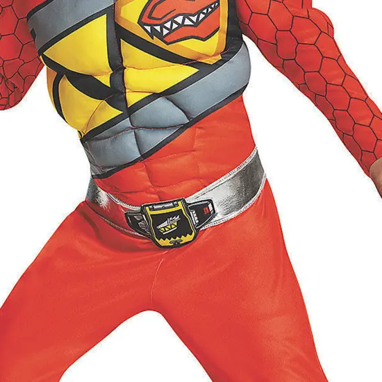 Red Ranger Dino Muscle Costume {3}