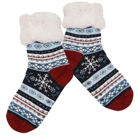 Angelina Men's Snuggly Socks for Ultimate Comfort Assorted {1}