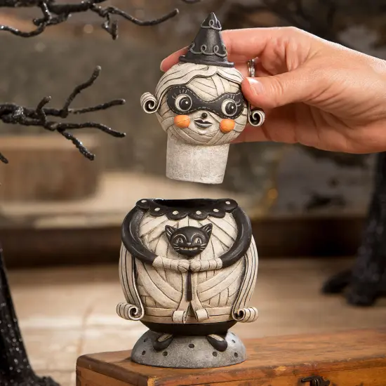 Grinning Mumma Mia Spooks Jar 7" {6}